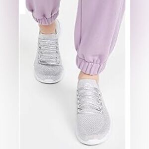 APL techloom Women's Silver Athletic Sneakers